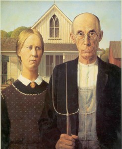 Grant Wood: American Gothic